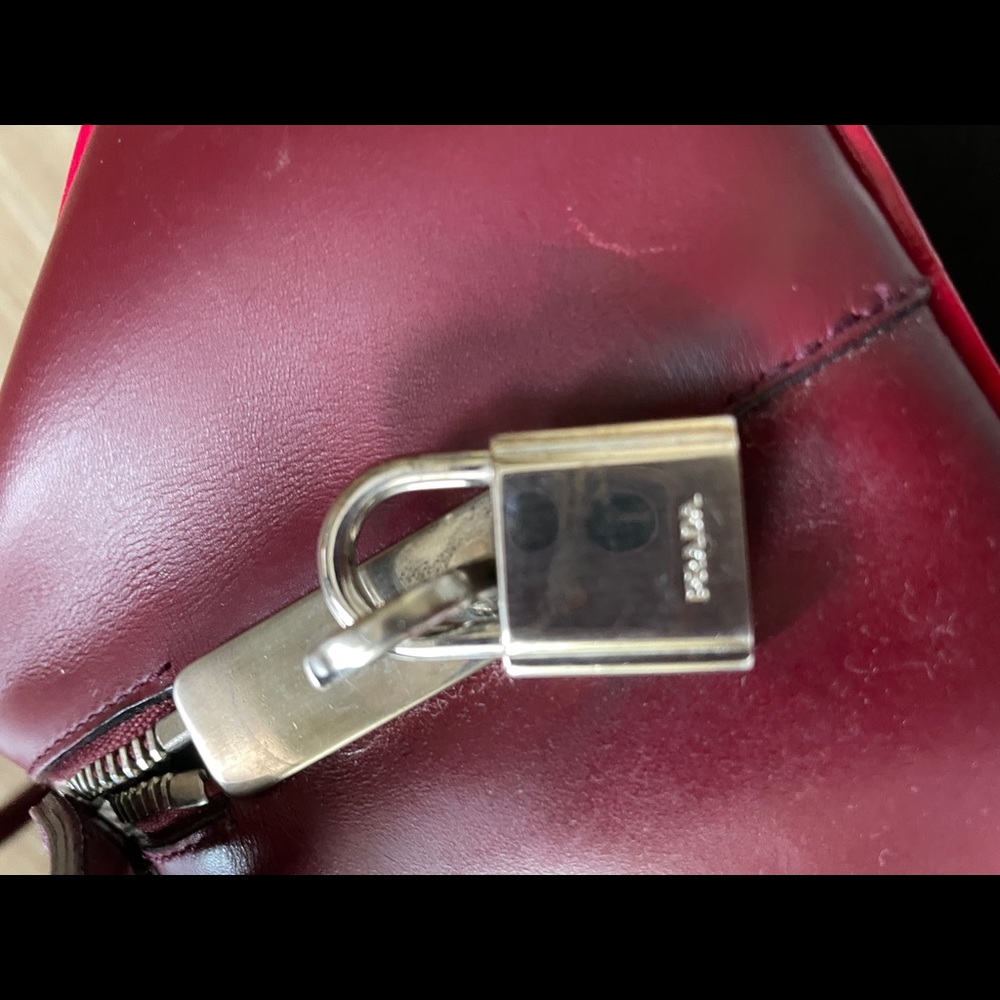 COPY - Prada leather bowling bag - Picture 7 of 16